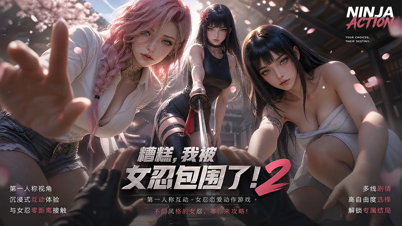 我被女忍包围了2 小游戏