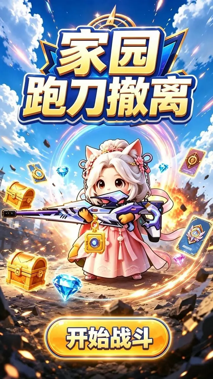 家园跑刀撤离 小游戏