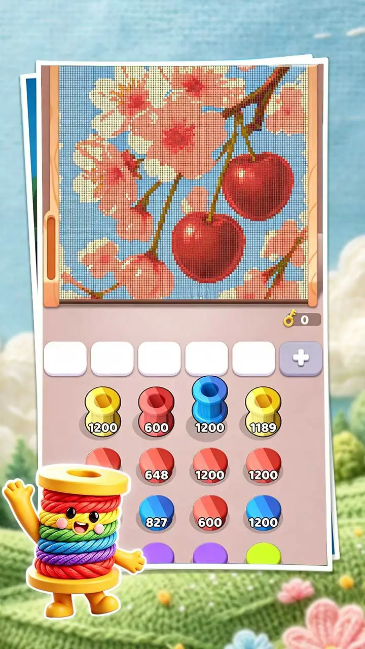 解压打毛线 小游戏
