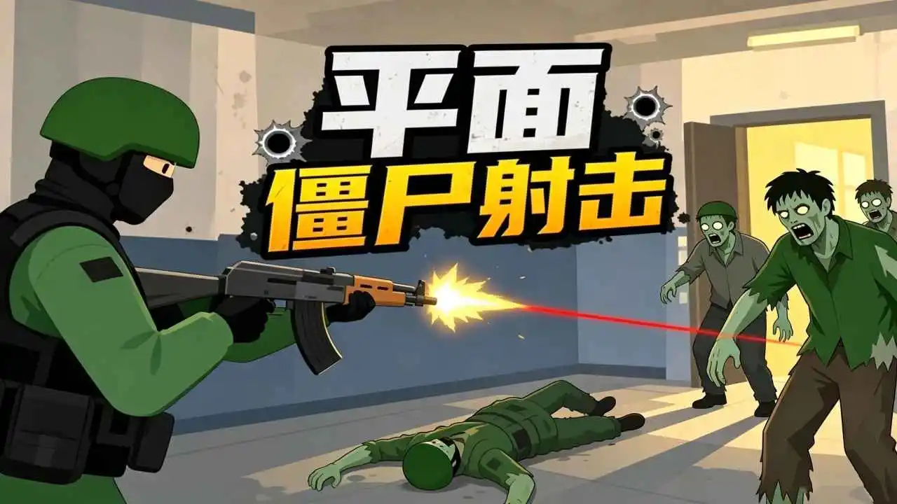 射杀僵尸防御 小游戏